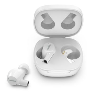 base image of Belkin SOUNDFORM™ RISE True Wireless Earbuds in White colour