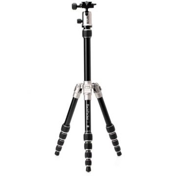 Benro MeFOTO BackPacker Classic Aluminum Travel Tripod with 5 Leg Sections for Customizable Height

