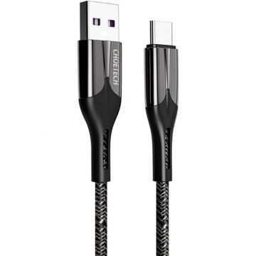 Perspective view of Choetech USB-C to USB-A Charging Data Cable