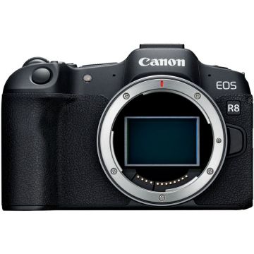Front View of Canon EOS R8 Mirrorless Camera 
