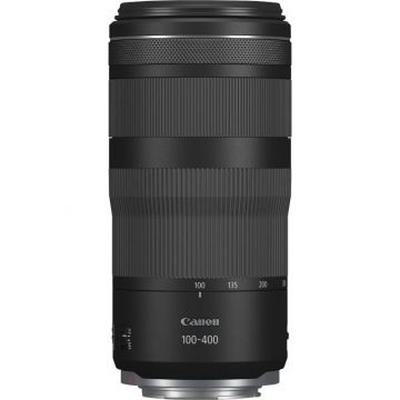 Front view of Canon RF100-400MM F5.6-8 IS USM Lens