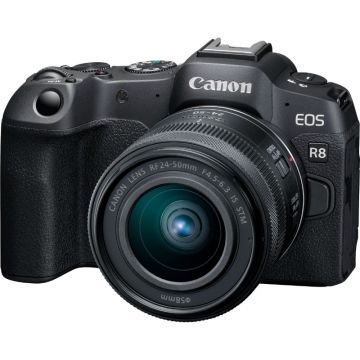 Front View of Canon EOS R8 Mirrorless Camera 