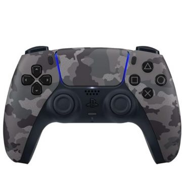 Sony Playstation PS5 DualSense Wireless Controller (Gray Camouflage)