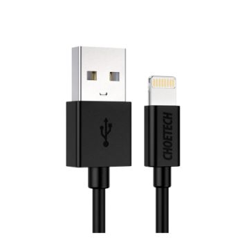 Choetech USB-A to Lightning Cable 1.8 M (Black)