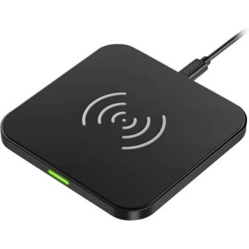 Close up picture of Choetech CT511-S 10W Fast Wireless Charging Pad (Black)