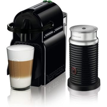 Nespresso Inissia Bundle Coffee Machine (Black) - D40BU-BK