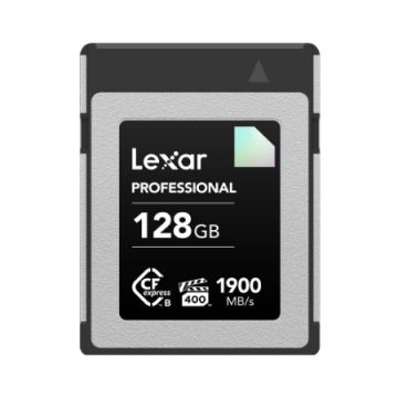 A Picture of 128GB LEXAR Professional CFexpress Type B Card DIAMOND Series 