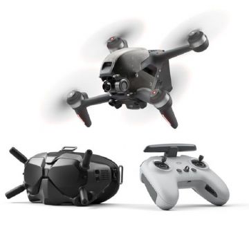 Perspective view of DJI FPV Drone Combo