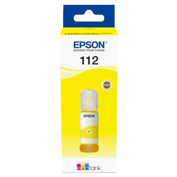 Epson 112 Ecotank Pigment Yellow Ink Bottle