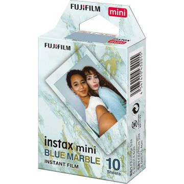 Fujifilm Instax Mini 10 Sheets Instant Film (Blue Marble)
