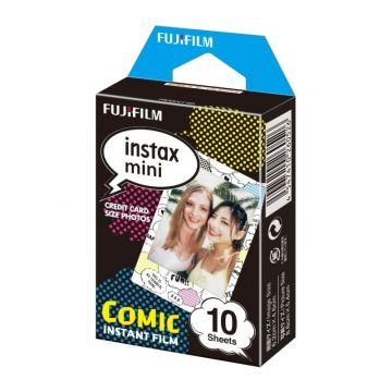 Fujifilm Instax Mini 10 Sheets Instant Film (Comic)