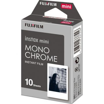 Fujifilm Instax Mini 10 Sheets Instant Film (Monochrome)