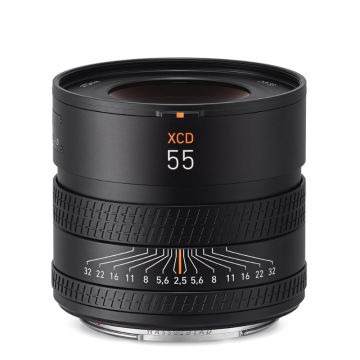 Perspective view of Hasselblad XCD 25/55V Lens