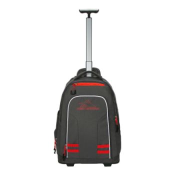 Front Picture of High Sierra BLAISE Wheeled Backpack (Mercury/Red Line)