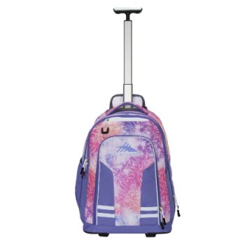 Front image of High Sierra BLAISE Wheeled Backpack (Unicorn Clouds)
