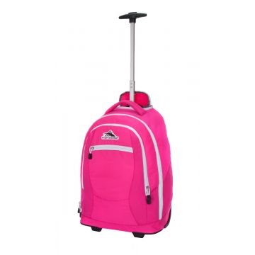 High Sierra CURVE Wheeled Backpack (Flamingo/White) 