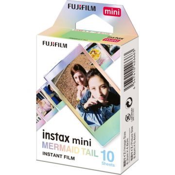 Fujifilm Instax Mini 10 Sheets Instant Film (Mermaid Tail)