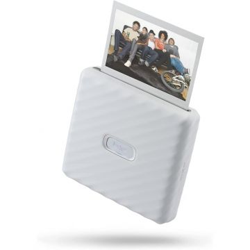 Fujifilm Instax Link Wide Smartphone Printer (Ash White)