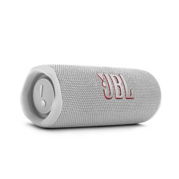 JBL Flip 6 Portable Bluetooth Speaker (White)
