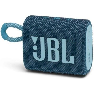 JBL GO 3 Portable Wireless Speaker (Blue)