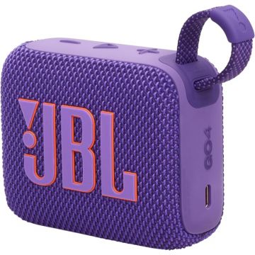 JBL GO4 Portable Bluetooth Speaker (Purple)