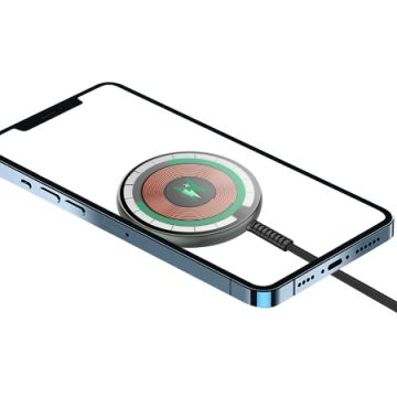 A Picture of Transparent WIWU Ultra-Thin Magnetic Wireless Charger 