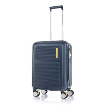 American Tourister Maxivo Petrol Blue 55 cm Luggage with TSA Combination Lock

