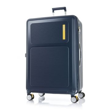 American Tourister Maxivo petrol blue 79 cm Luggage with TSA Combination Lock