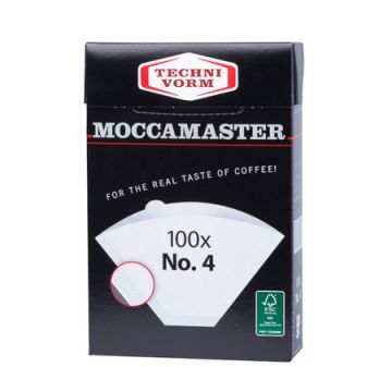 Front Image of Moccamaster Paper Filter No. 4