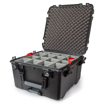 Nanuk 970 Case with padded Divider in Black Colour 