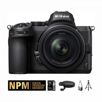 Nikon Z5 Mirrorless Camera with 24-50mm F 4-6.3 Lens and Accessories 