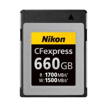 Nikon 660 GB CFexpress Type B Memory Card MC-CF660G VWC00201