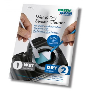 Green Clean Wet & Dry Sensor Cleaner Set - Full Frame Size (SC-6060-25)