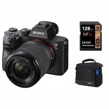 Sony A7 III Mirrorless Camera with FE 28-70mm f/3.5-5.6 OSS Lens and Accessories