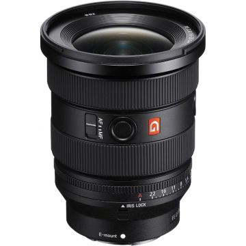 A photo of the Sony FE 16-35mm GM II Lens.
