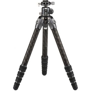 Perspective view of Benro Tortoise Columnless Carbon Fiber One Series Tripod
