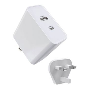 Trands GaN 65W Dual Port Travel Fast Charger 