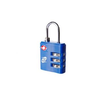 American Tourister 3-DIAL COMBINATION LOCK (Blue)