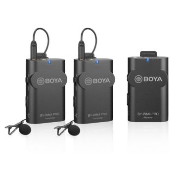 BOYA Dual-Channel Digital Wireless Microphone