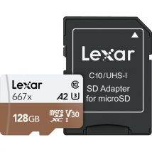 Lexar Professioal Micro SD 128GB 667x Card
