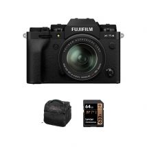 Fujifilm X-T4 Mirrorless Camera  with 18-55mm F/2.8-4 Lens And Accessories Kit (Black)