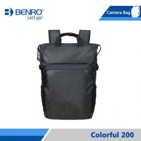 Benro Colorful 200 Backpack For Cameras (Black)