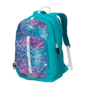 Picture of High Sierra DAIO Backpack (Sequin Facets/Bluebird/White)