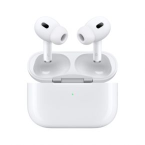 A Picture of  2nd Generation Apple AirPods Pro with its charging case