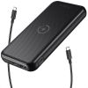 CHOETECH wireless Power bank PD20W/Wireless 10W WITH TYPE-C TO TYPE-C CABLE
