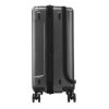 Product image of Samsonite EVOA 55cm FRNT PKT Spinner Luggage showcasing its side look emphasising dual layer anti theft zippers