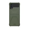 A Back Picture of UAG Civilian Samsung Galaxy Z Flip4 CASE in Olive Colour