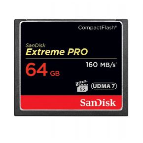 SDCFXPS-064G-X46 SanDisk 64 GB Extreme Pro CF (160MB/s)