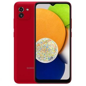 Samsung Galaxy - A03 4GB/64GB (MicroSD Up To 1TB) - Red