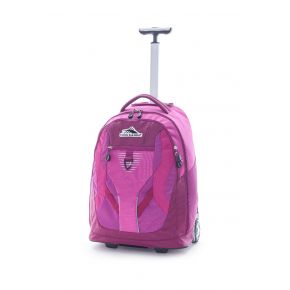 High Sierra AGGRO Wheeled Backpack (Razzmatazz/Berryblast)